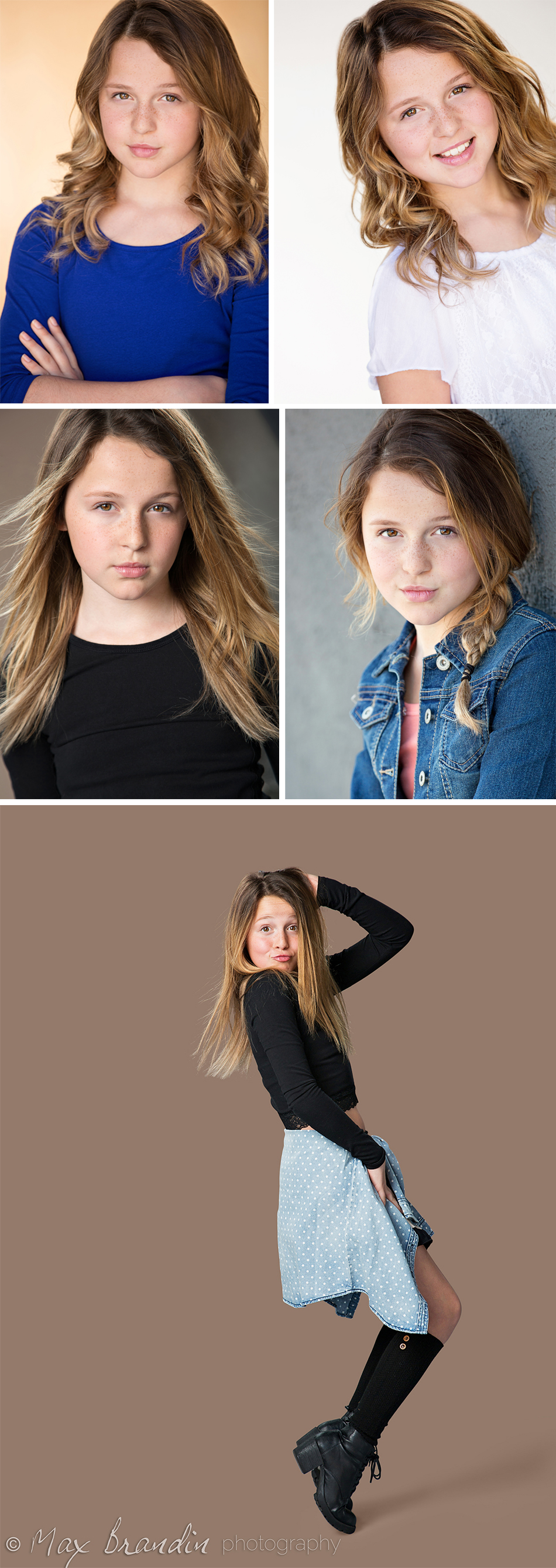 kids acting headshots
